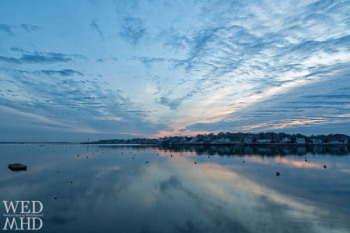 Calm Morning – Marblehead Harbor in the Blue Hour