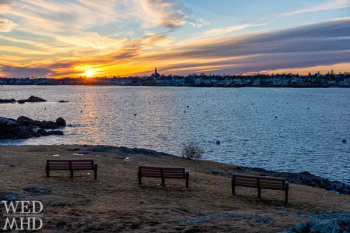 Winter Sunsets at Chandler Hovey Park