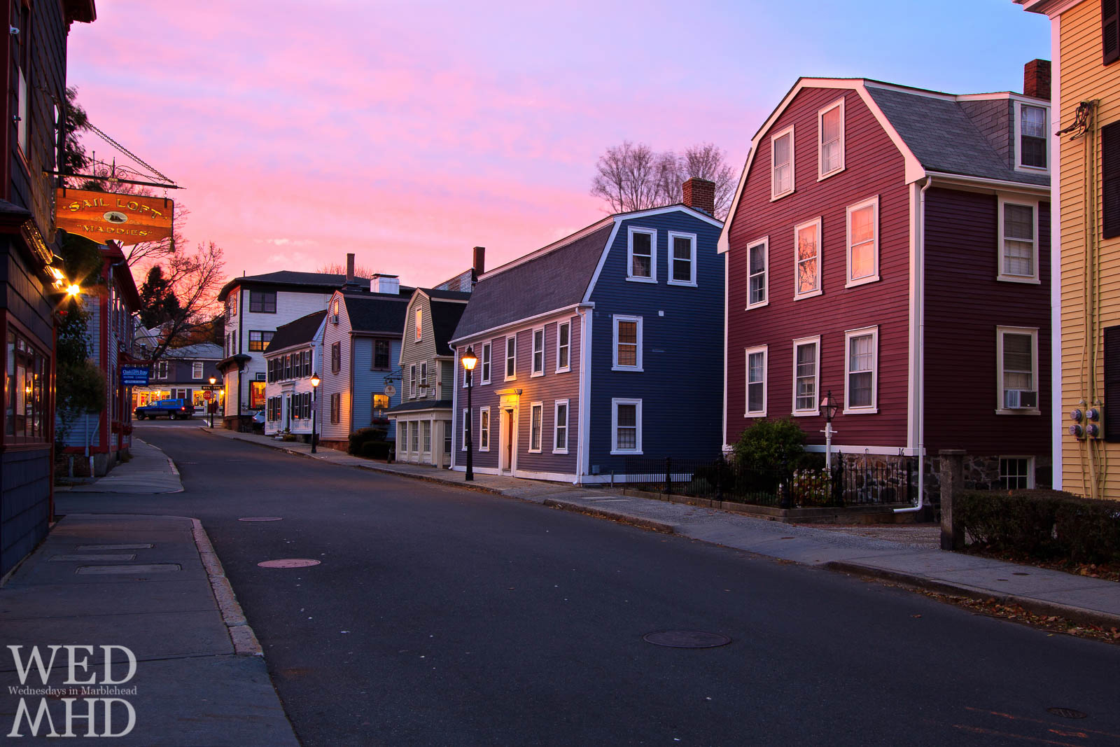sunset on State Street