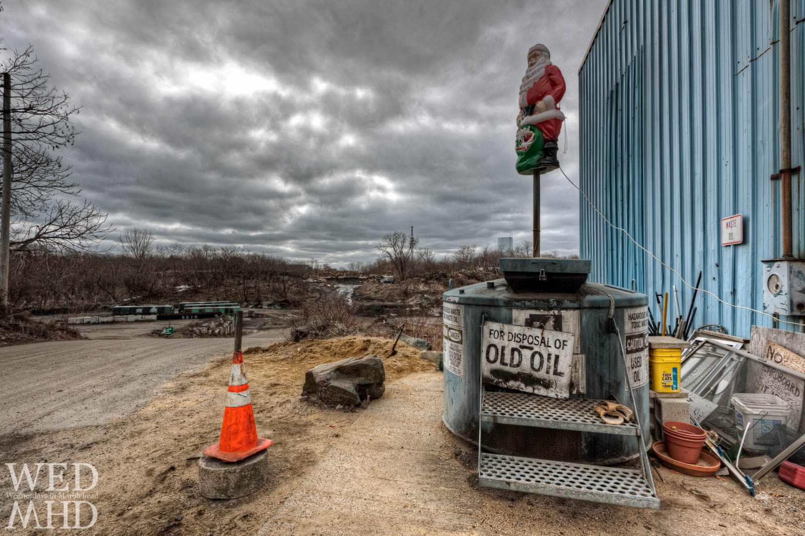 Santa and the Transfer Station