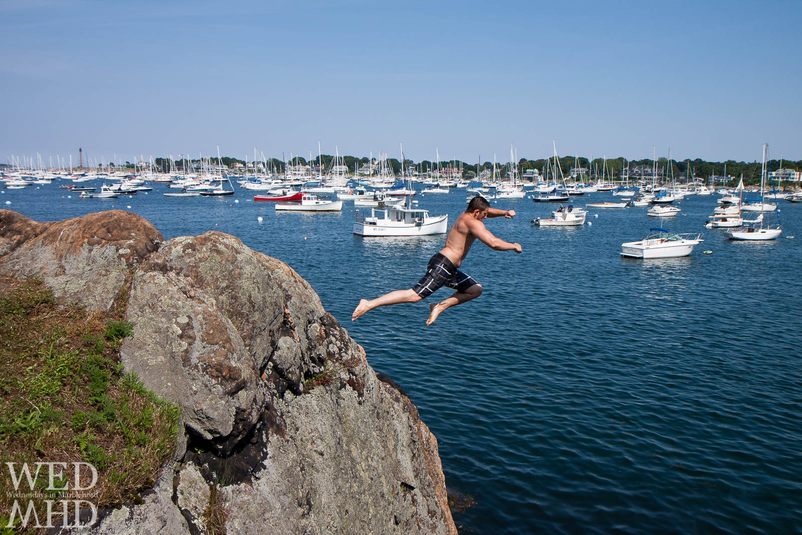 Cliff Jumping at Crocker Park