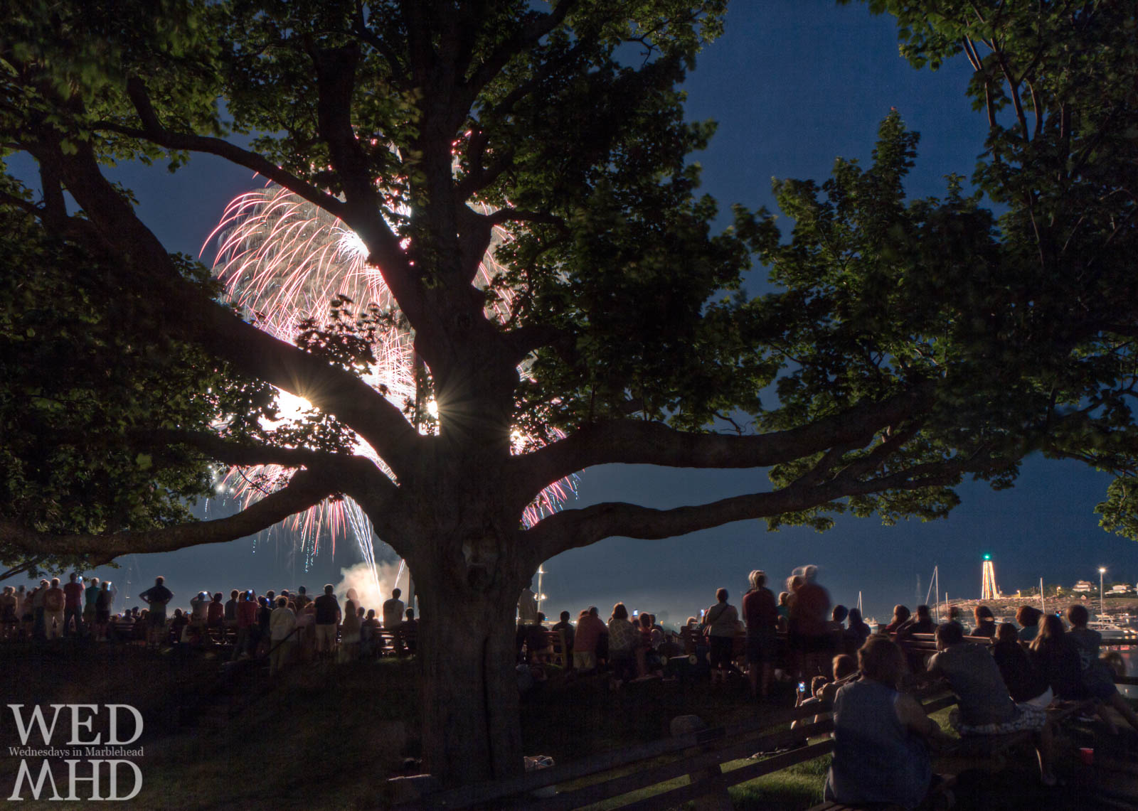Marblehead Fireworks finale