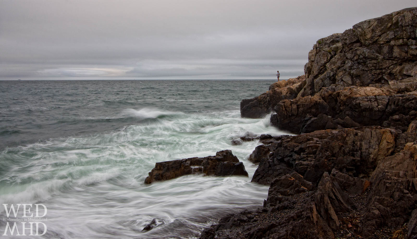 The Fisherman at Castle Rock