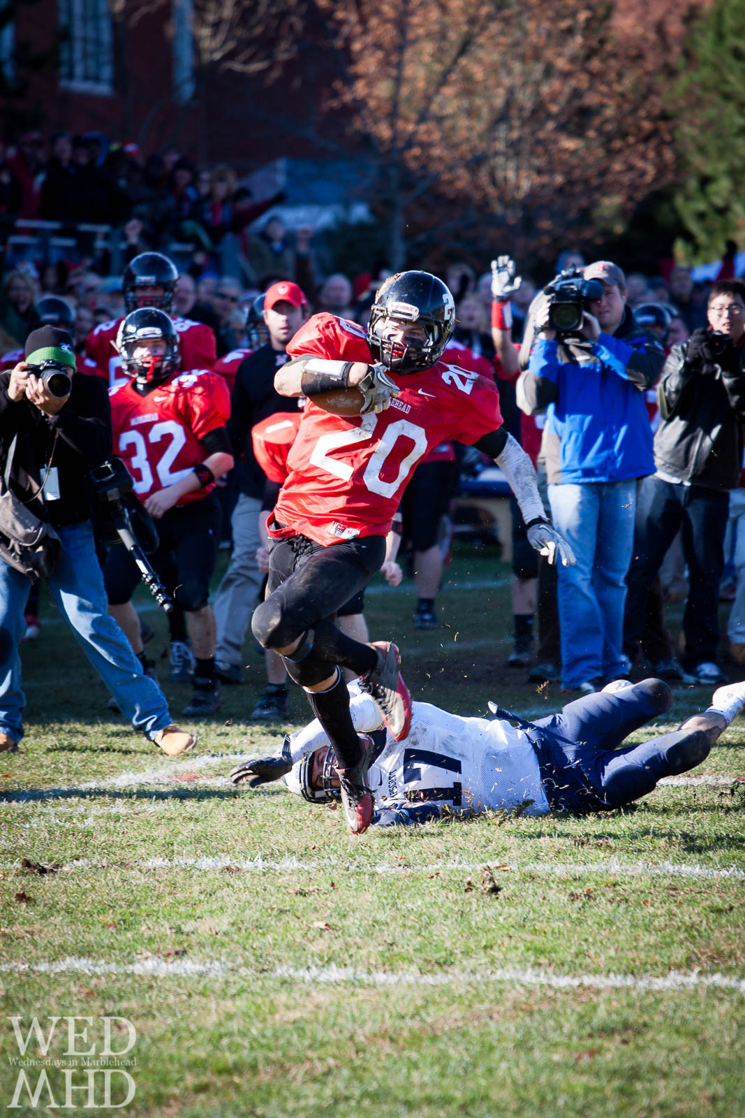 Marblehead Swampscott Thanksgiving Football game