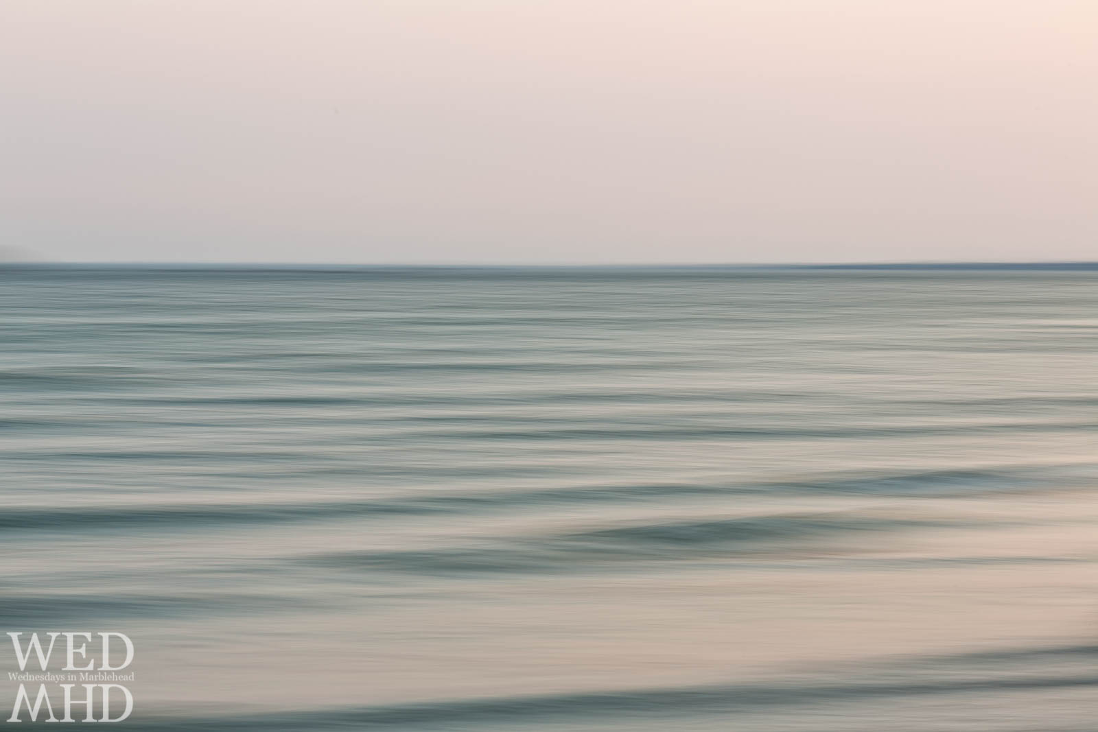 Intentional Camera Movement – Ocean at Sunset
