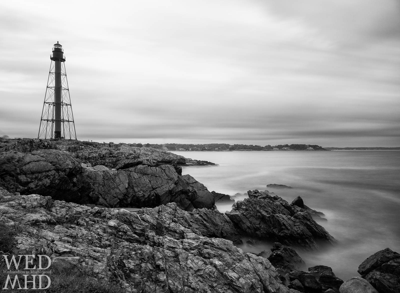 Clouds Pass Marblehead Light