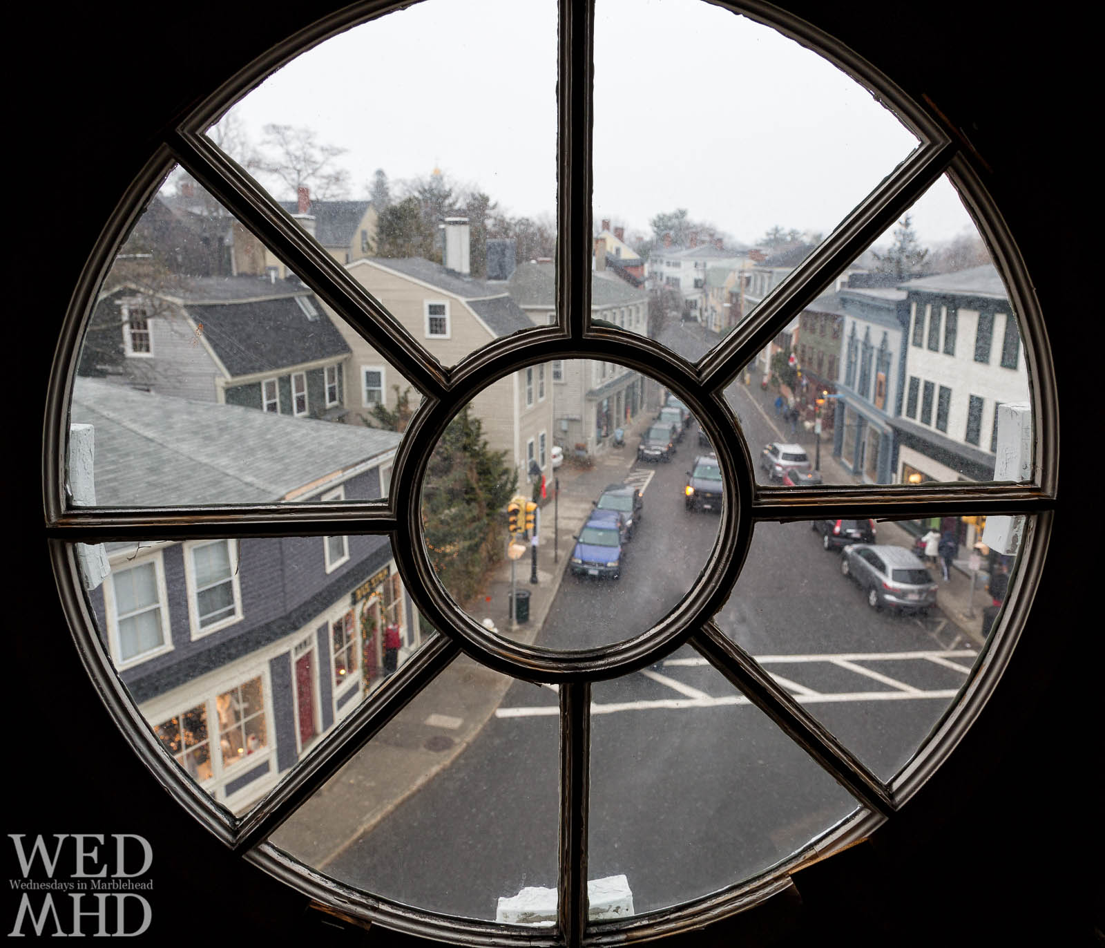 Out the Attic of Old Town House