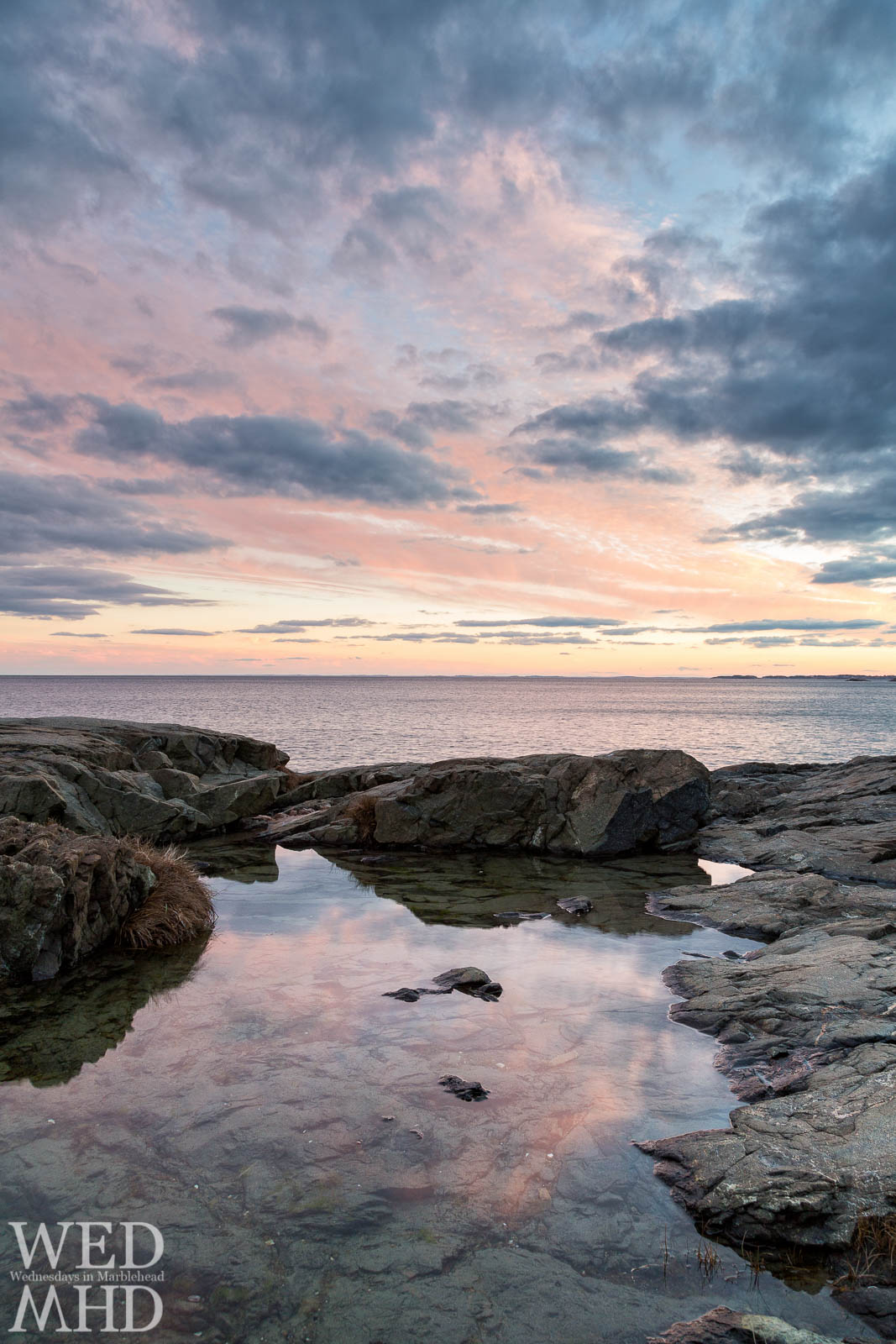 Sunset from Bass Rock Lane