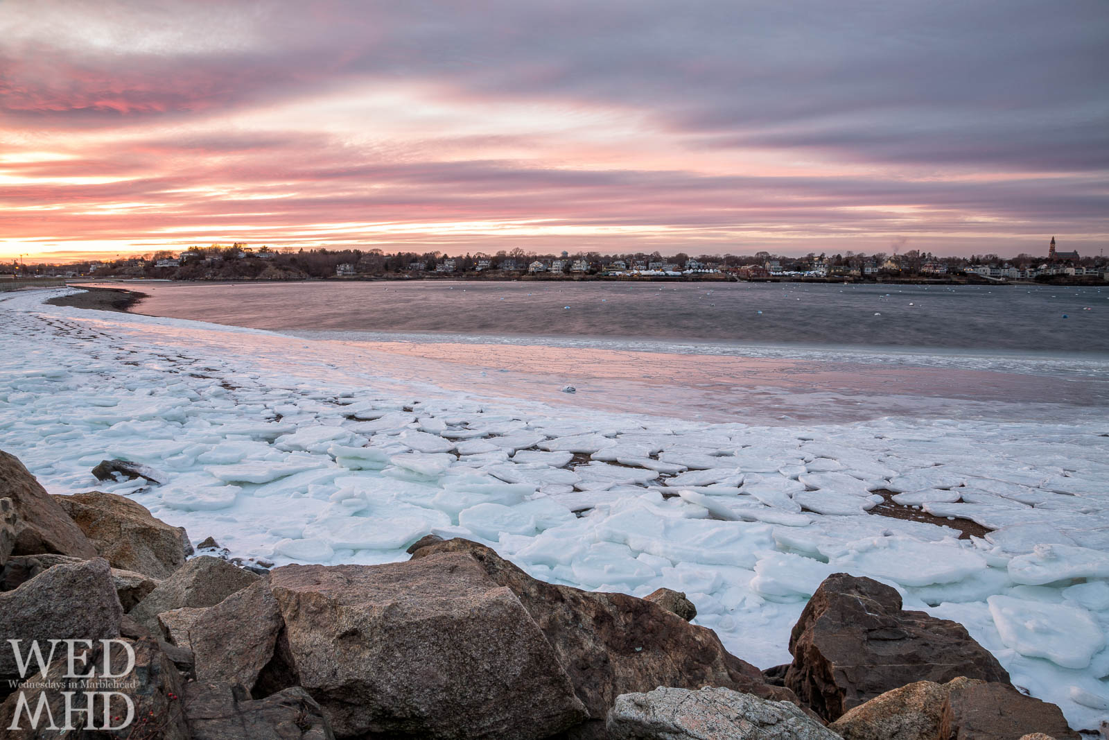 frozen marblehead harbor