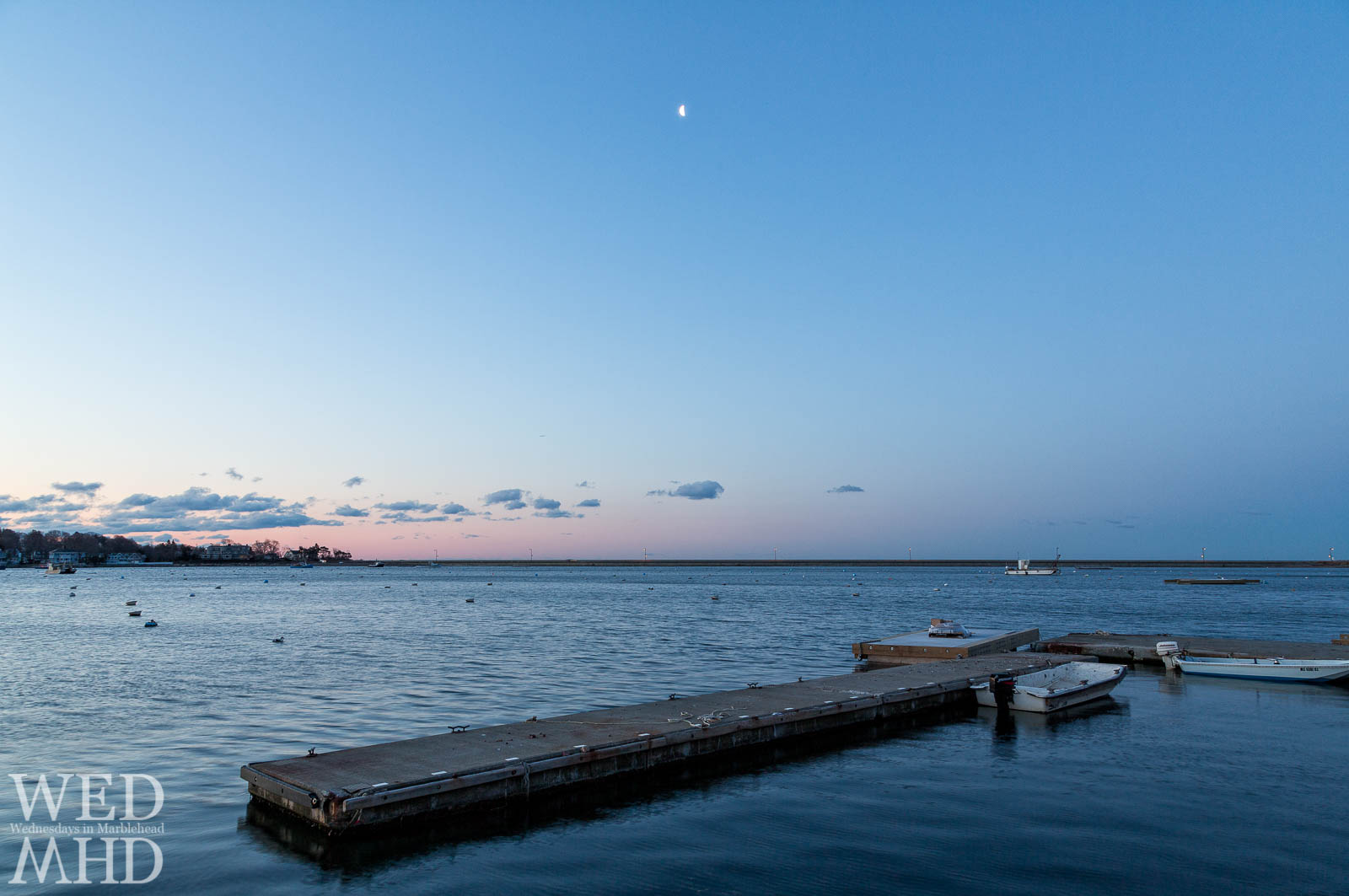 Commercial Street Dock Under the Half Moon
