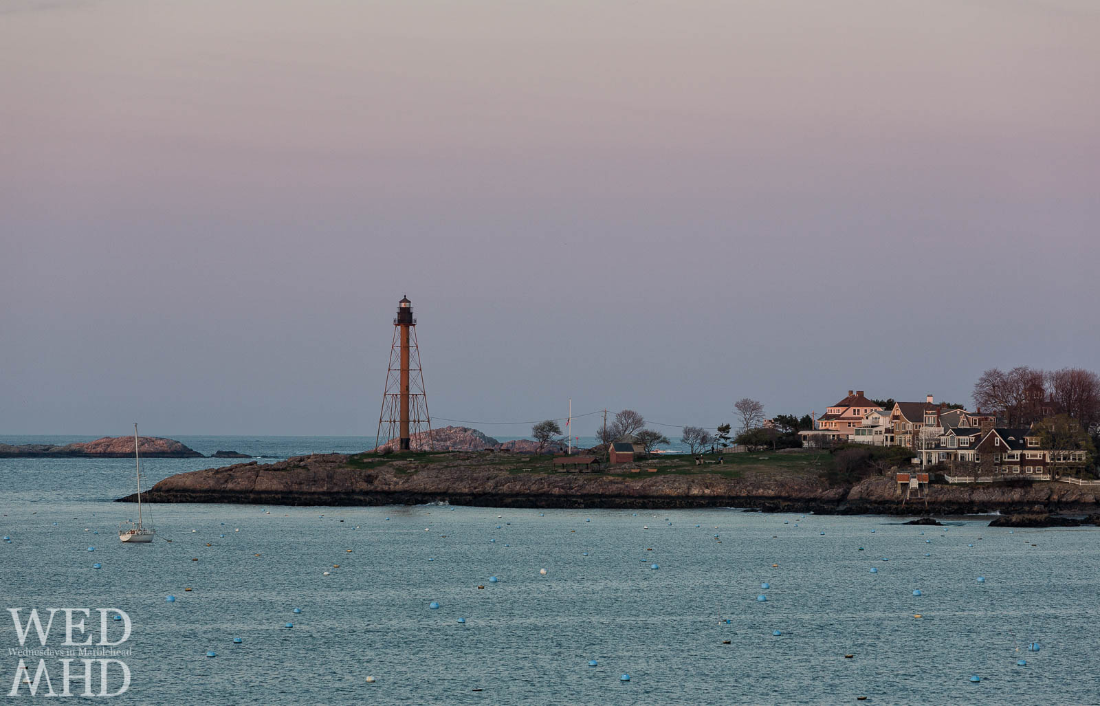 First Sailboat in the Harbor