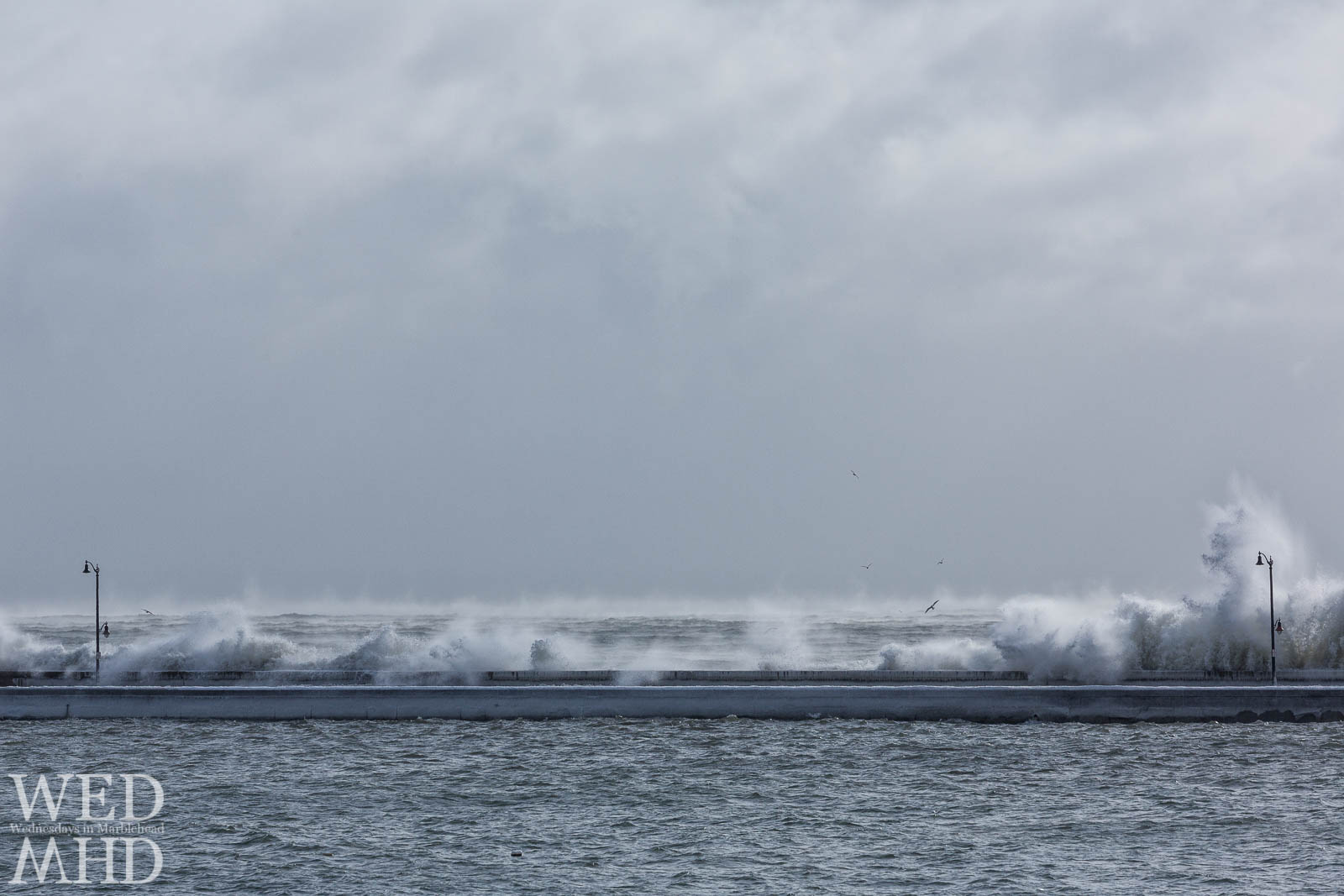 Crashing Waves on the Causeway