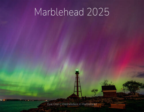 cover of the 2025 12-month Marblehead calendar