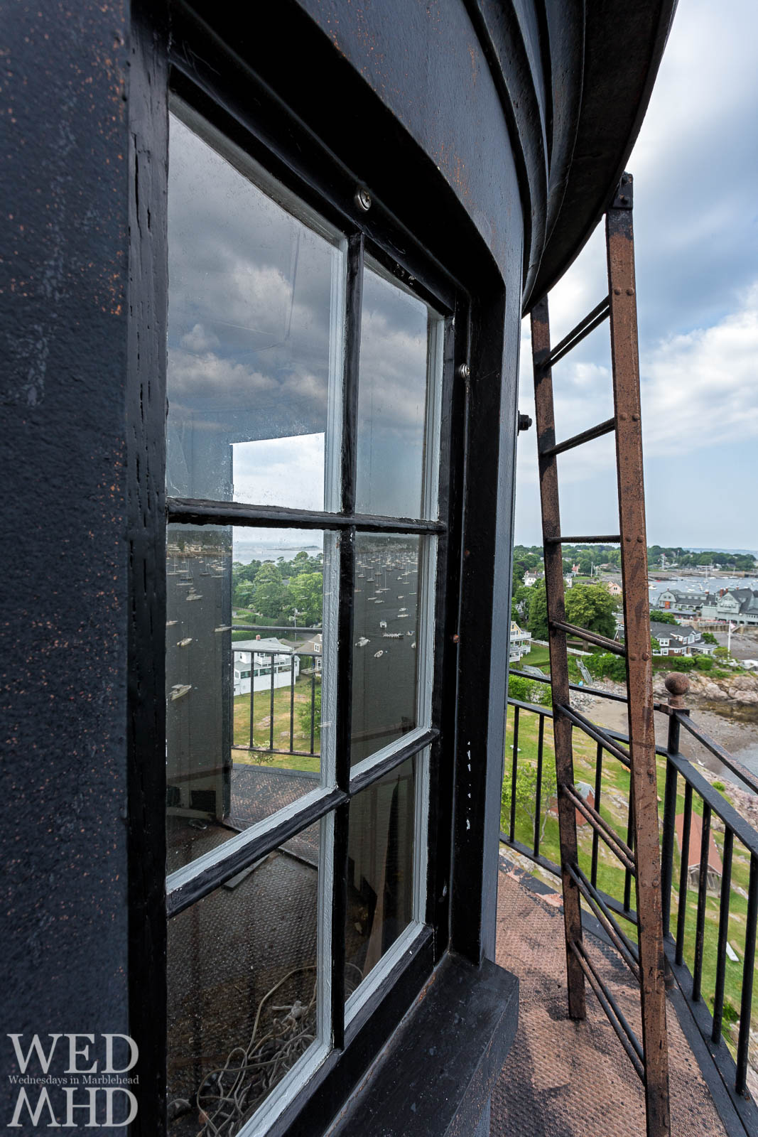 Through the Looking Glass at Marblehead Light