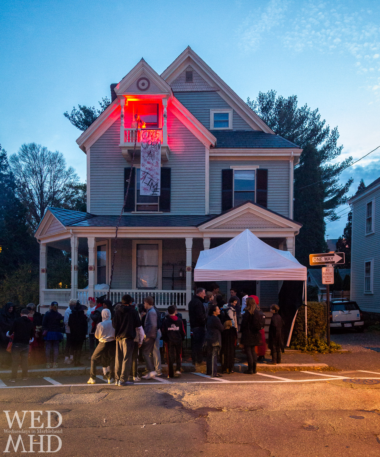 An incredible haunted house depicts twisted fairy tales in Once Upon a Time in Marblehead