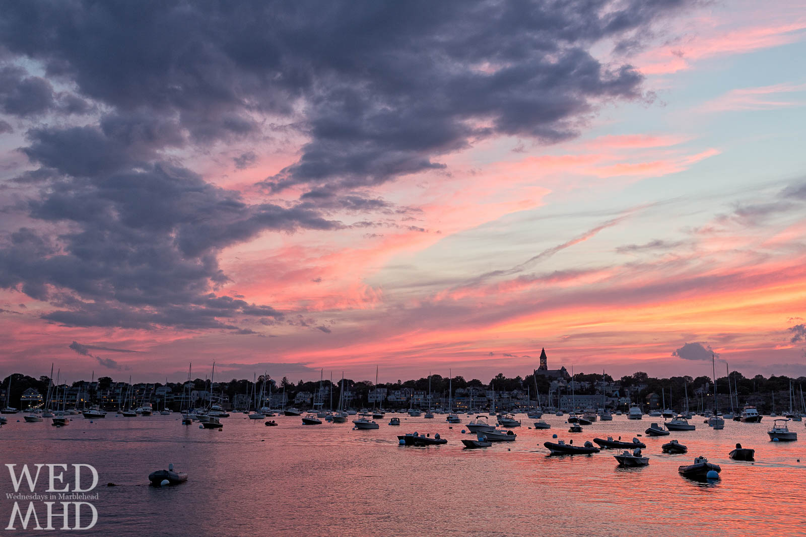 As the days get longer, one can't help longing for Summer sunsets over Marblehead harbor