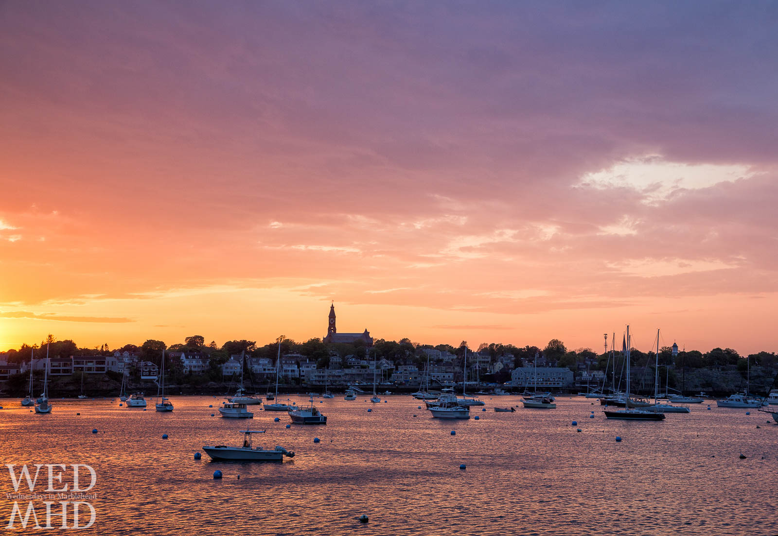 Summer's first breath of warmth is captured on a late May day in the golden glow of sunset