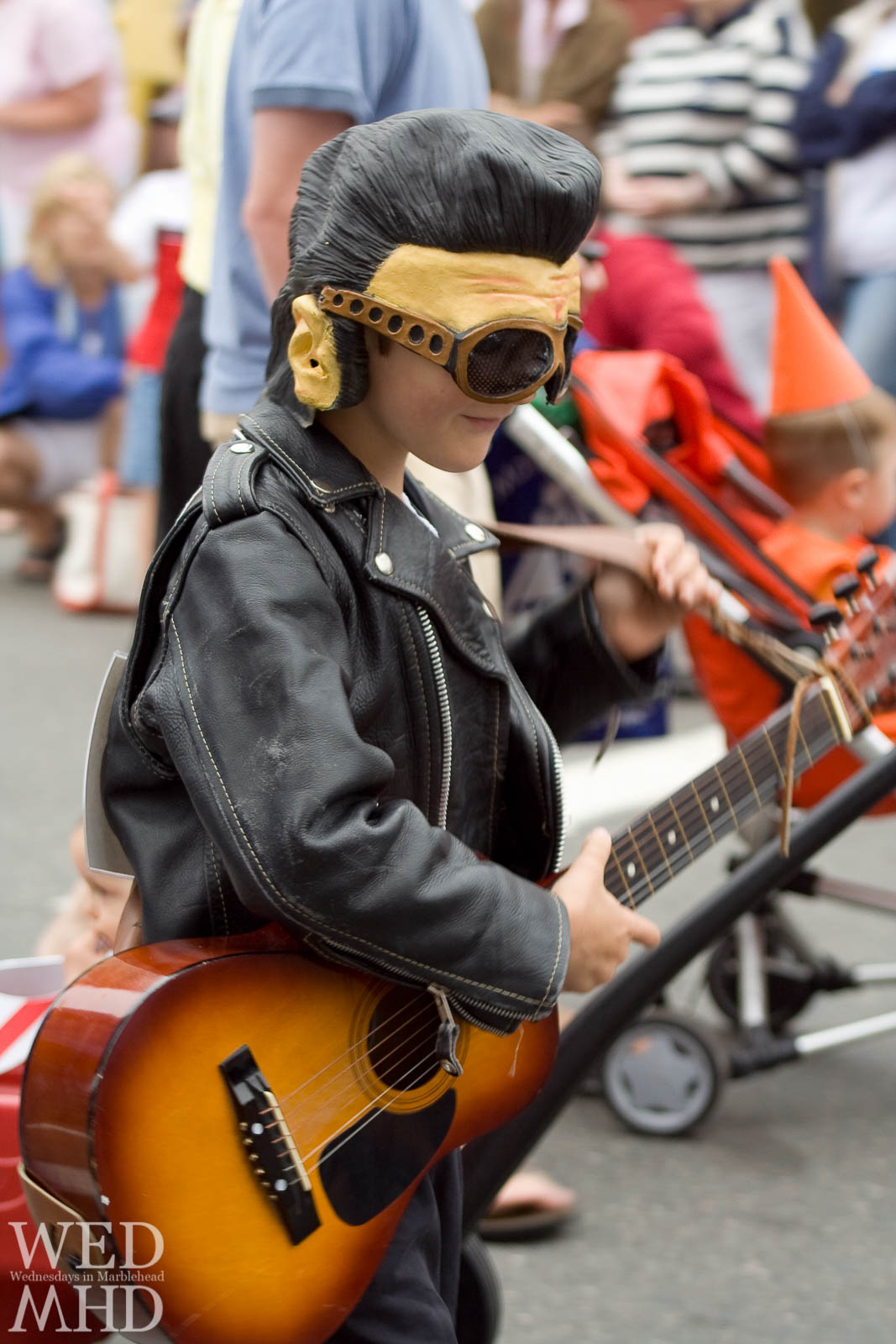 Elvis walks in the Marblehead Horribles Parade