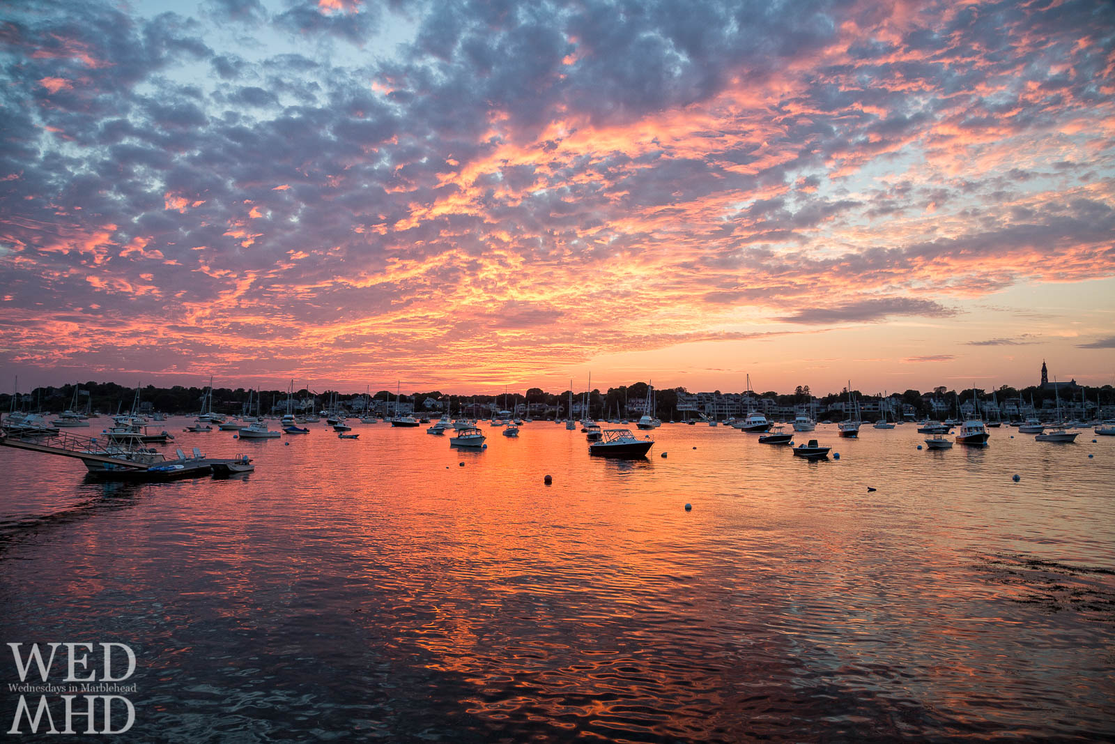 Summer Sunsets on the Harbor - Marblehead, MA