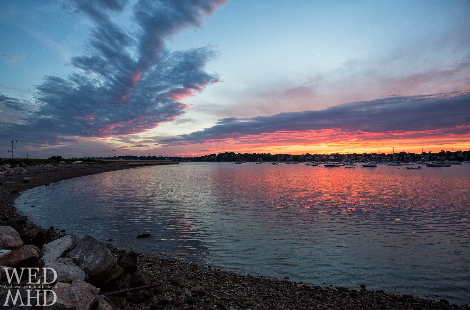 Summer Sunsets are the Best (name this beach) - Marblehead, MA