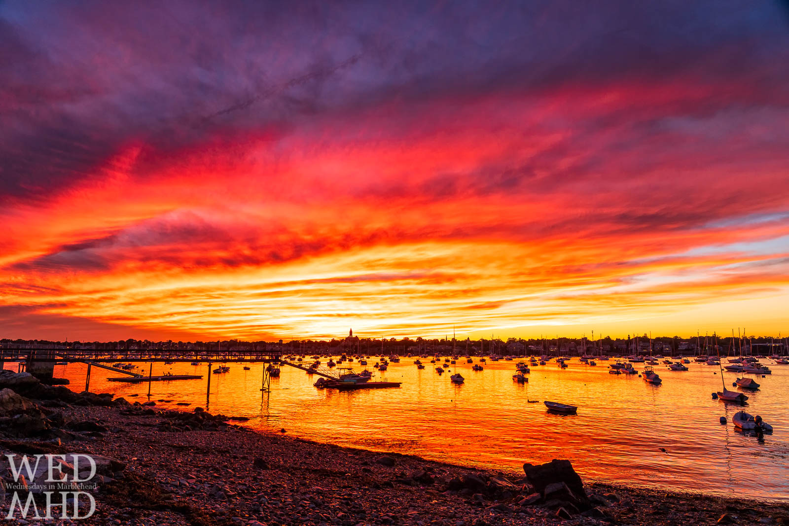 On a late September evening, I witnessed this sunset that wouldn't end and spent almost a half hour capturing it from various angles