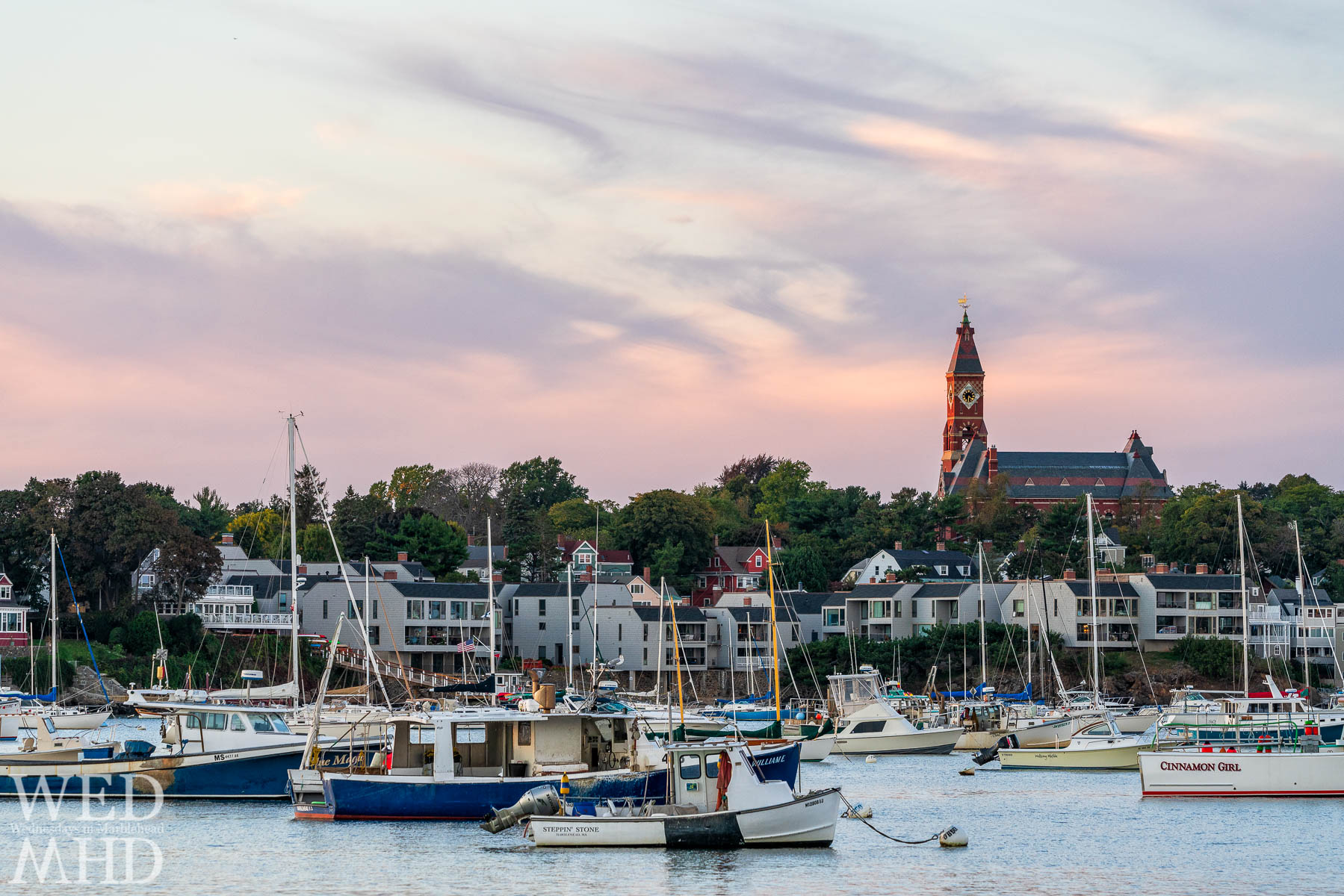 I'm Looking Forward To... a full harbor, warm summer nights and Abbot bathed in golden light